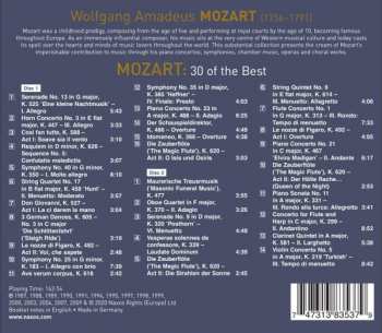 2CD Wolfgang Amadeus Mozart: 30 Of The Best