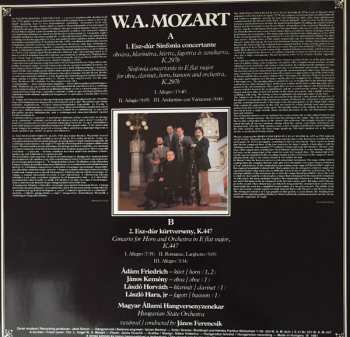 LP Wolfgang Amadeus Mozart: Sinfonia Concertante In E Flat Major, K 297b / Horn Concerto In E Flat Major, K 447