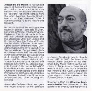 CD Wolfgang Amadeus Mozart: Arien