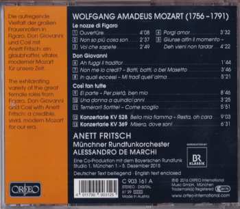 CD Wolfgang Amadeus Mozart: Arien