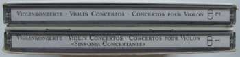 2CD/Doos Berliner Philharmoniker: Violinkonzerte Nr. 2 Und 4 - «Sinfonica Concertante» K. 364 - Violinkonzerte Nr. 3 Und 5