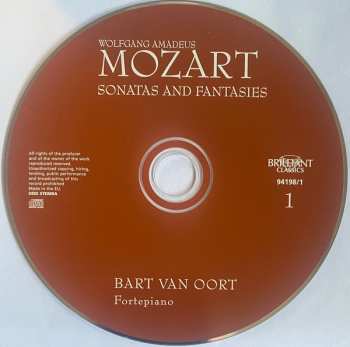 14CD/Doos Wolfgang Amadeus Mozart: Complete Keyboard Works