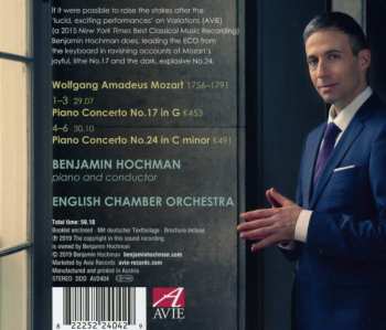 CD Wolfgang Amadeus Mozart: Piano Concertos 17 & 24