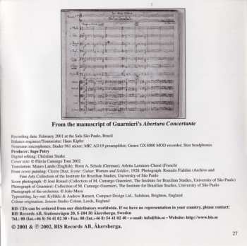 CD Orquestra Sinfônica Do Estado De São Paulo: Symphonies Nos. 2 & 3; Abertura Concertante