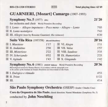 CD Orquestra Sinfônica Do Estado De São Paulo: Symphonies Nos. 5 & 6 ~ Vila Rica Suite