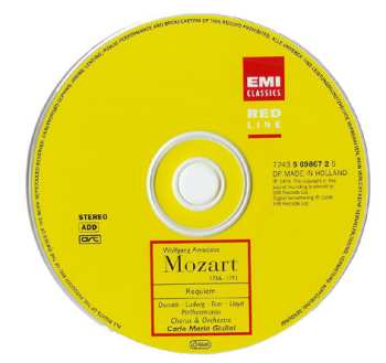 CD Wolfgang Amadeus Mozart: Requiem