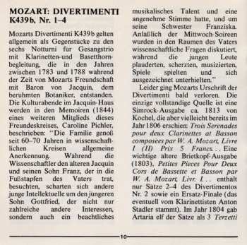 CD Wolfgang Amadeus Mozart: Divertimenti