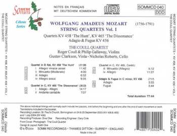 CD Wolfgang Amadeus Mozart: Mozart String Quartets Volume 1