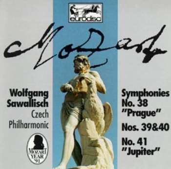 Album Mozart / Czech Phil Orch / Sawallisch: Symphonies Nos 38,39,