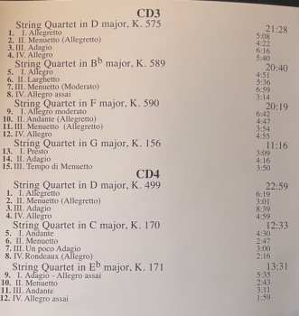 5CD Wolfgang Amadeus Mozart: The String Quartets