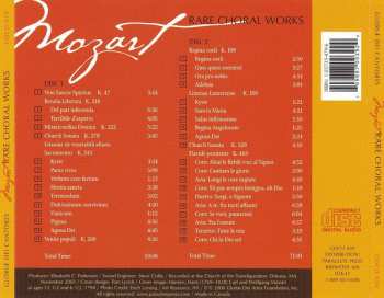 2CD Wolfgang Amadeus Mozart: Rare Choral Works