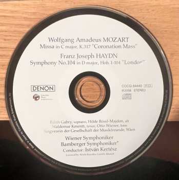 CD Wolfgang Amadeus Mozart: Mozart: Mass In C Major, K. 317 "Coronation Mass" / Haydn: Symphony No 104 In D Major "London"