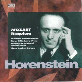 CD Mozart / Horenstein / Vienna Symphony Orchestra: Requiem