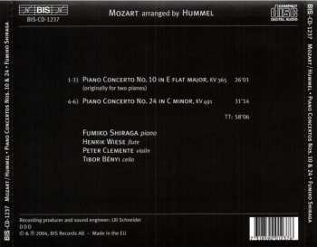 CD Wolfgang Amadeus Mozart: Concertos Nos. 10 & 24