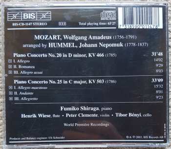 CD Wolfgang Amadeus Mozart: Concertos Nos. 20 & 25