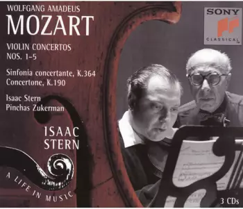 Violin Concertos No. 1-5 = Violinkonzerte = Concertos Pour Violon / Rondos K. 373 / Adagio K. 261 / Sinfonia Concertante K. 364 / Divertimento K. 563