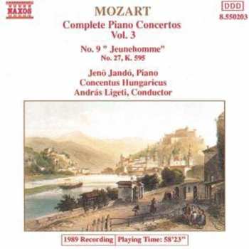 CD Wolfgang Amadeus Mozart: Complete Piano Concertos Vol. 3 - No. 9 "Jeunehomme", No. 27, K. 595