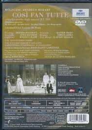 DVD Wolfgang Amadeus Mozart: Così Fan Tutte (2)