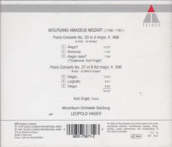 CD Wolfgang Amadeus Mozart: Klavierkonzerte Nr. 20 & 27