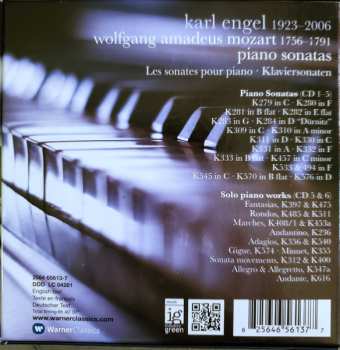 6CD/Doos Wolfgang Amadeus Mozart: Piano Sonatas