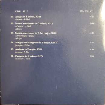 6CD/Doos Wolfgang Amadeus Mozart: Piano Sonatas