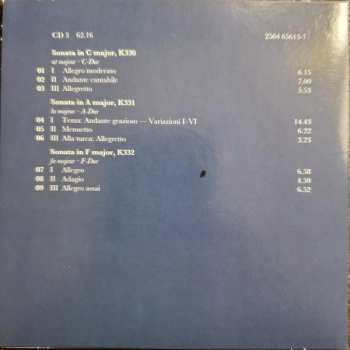 6CD/Doos Wolfgang Amadeus Mozart: Piano Sonatas