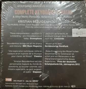 9CD/Doos Wolfgang Amadeus Mozart: Complete Keyboard Sonatas