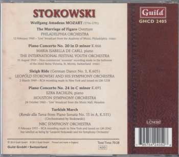 CD Wolfgang Amadeus Mozart: Piano Concerto No.20 / No.24 / The Marriage Of Figaro / Sleigh Ride / Turkish March