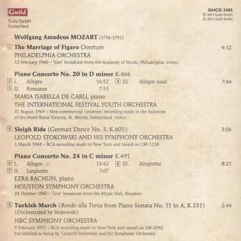 CD Wolfgang Amadeus Mozart: Piano Concerto No.20 / No.24 / The Marriage Of Figaro / Sleigh Ride / Turkish March