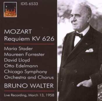 Album Wolfgang Amadeus Mozart: Requiem KV 626 / Live Recording, March 13, 1958