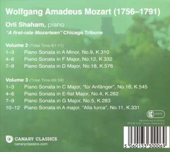 CD Wolfgang Amadeus Mozart: Complete Piano Sonatas Vol.2 & 3