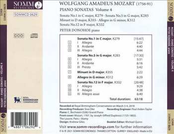 CD Wolfgang Amadeus Mozart: Mozart: Piano Sonatas Volume 4
