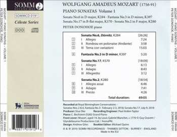 CD Wolfgang Amadeus Mozart: Mozart: Piano Sonatas Volume I