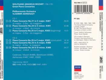 2CD Vladimir Ashkenazy: Great Piano Concertos