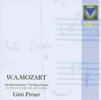 Album Mozart / Pirner: Complete Pno Sons 1