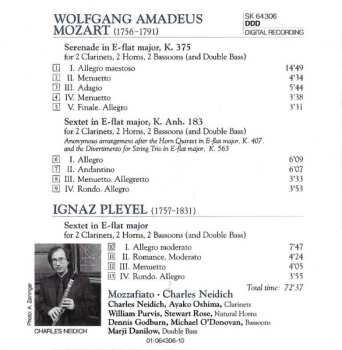 CD Wolfgang Amadeus Mozart: Serenades For Wind Instruments