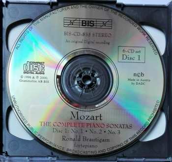 6CD Wolfgang Amadeus Mozart: The Complete Piano Sonatas