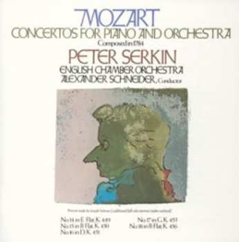 Album Mozart / Schneider / English Chamber Orch: Piano Ctos 14