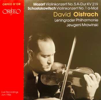 CD Wolfgang Amadeus Mozart: Violinkonzert No. 5 A-Dur KV 219 / Violinkonzert No. 1 A-Moll