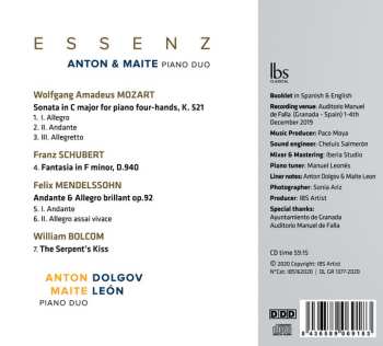 CD Wolfgang Amadeus Mozart: Essenz