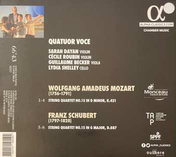 CD Wolfgang Amadeus Mozart: Quartets Nos.15