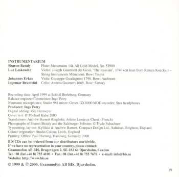 CD Wolfgang Amadeus Mozart: Mozart Flute Quartets