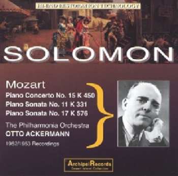 CD Mozart / Solomon: Klavierkonzert 15 Klavier