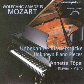 CD Mozart / Topel: Unknown Piano Pieces