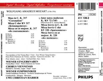 CD Wolfgang Amadeus Mozart: Krönungsmesse = "Coronation Mass" In C Major, K. 317 / Spatzenmesse