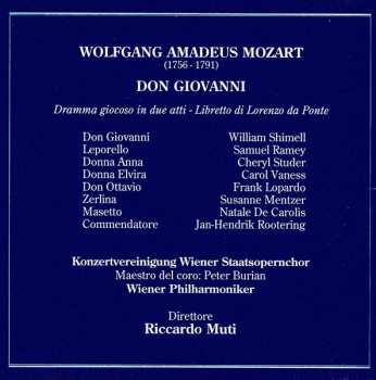 3CD Wolfgang Amadeus Mozart: Don Giovanni