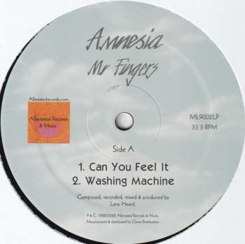3LP Mr. Fingers: Amnesia