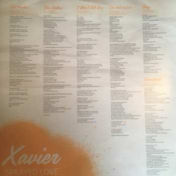 LP Mr. Xavier: Sprayed Love
