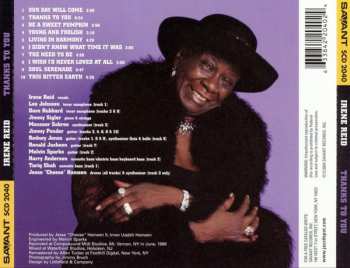 CD Irene Reid: Thanks to You