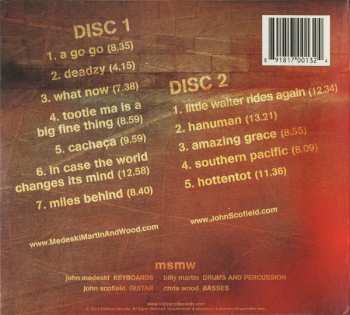 2CD Medeski Scofield Martin & Wood: Live: In Case The World Changes Its Mind